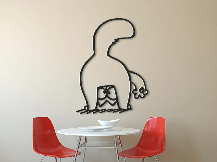 Mô hình Mèo Simon - Trang trí độc đáo - Image 1