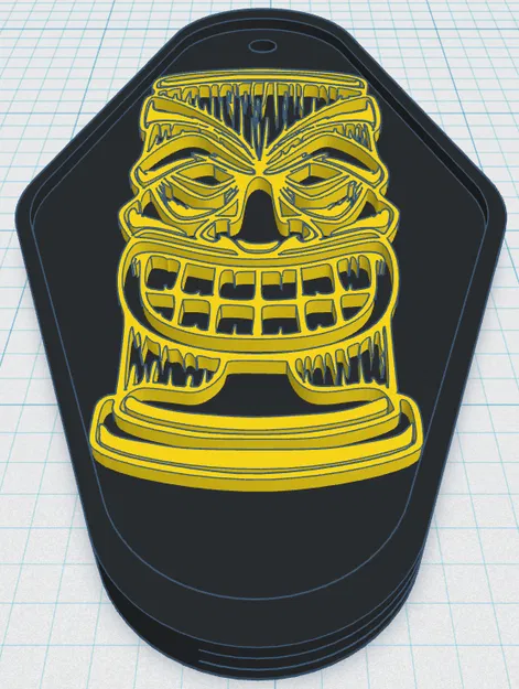 Tiki Keytag 38 - Thần thoại và Văn hóa Tiki - Image 1