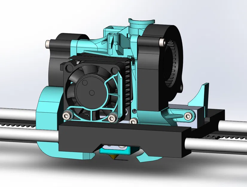 Chế Đầu Máy Đùn Đơn Cho Flashforge Creator Pro (FFCP) - Image 1