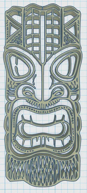 Tiki Keytag 32 - Mô Hình Móc Khóa Thần Tiki - Image 3