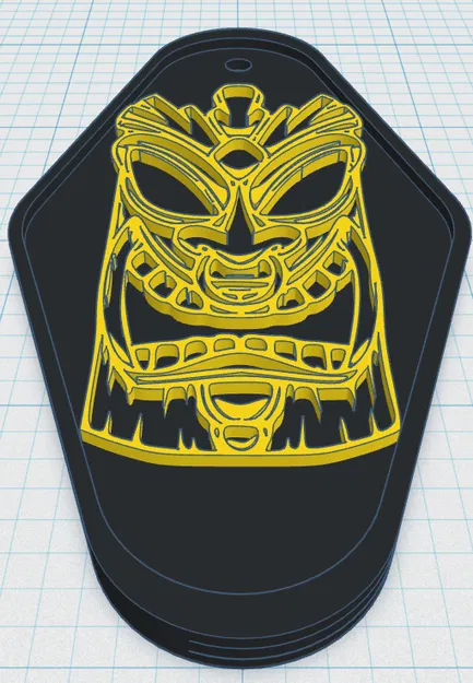 Tiki Keytag 28: Chiếc móc khóa hình Tiki Thần - Image 1