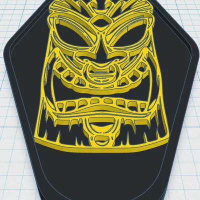 Tiki Keytag 28: Chiếc móc khóa hình Tiki Thần