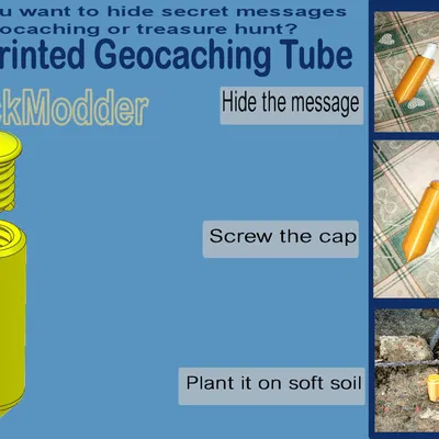 Ống Đựng Tin Nhắn Geocaching