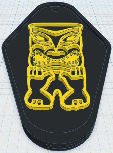 Tiki Keytag 27: Bùa Hộ Mệnh Thần Tiki - Image 1