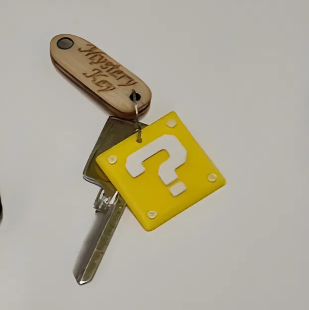 Móc Khóa Khối Dấu Hỏi "Super Mario" - Image 1