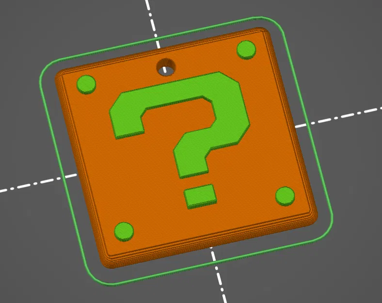 Móc Khóa Khối Dấu Hỏi "Super Mario" - Image 2