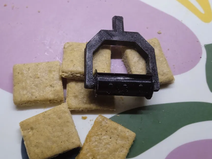 Dụng Cụ Cắt Bánh Quy Dạng Con Lăn - Image 1