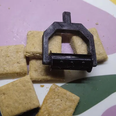 Dụng Cụ Cắt Bánh Quy Dạng Con Lăn