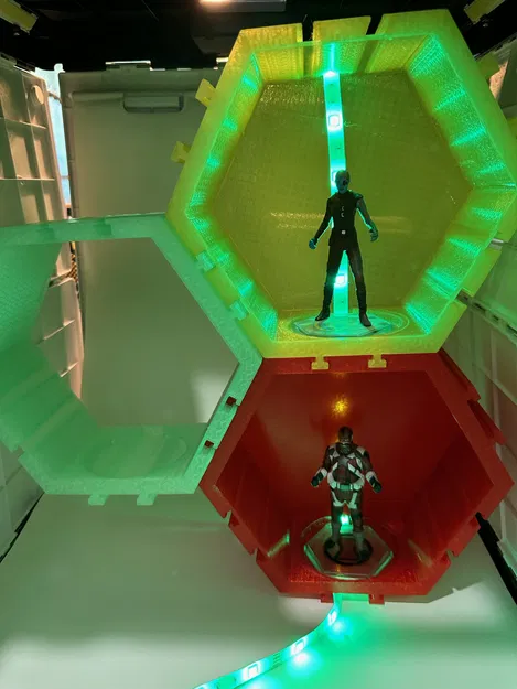 Bộ Mô Hình Marvel Bằng PVC Hex - Image 1