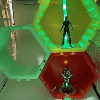 Bộ Mô Hình Marvel Bằng PVC Hex