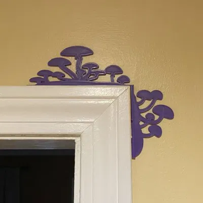 Trang Trí Cạnh Cửa Hình Nấm