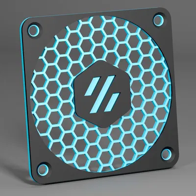 Lưới Tản Nhiệt Quạt Voron 2.4 Với Họa Tiết Lục Giác