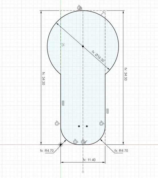 Chặn Gió Lỗ Khóa (TPU) (Có file .step) - Image 4