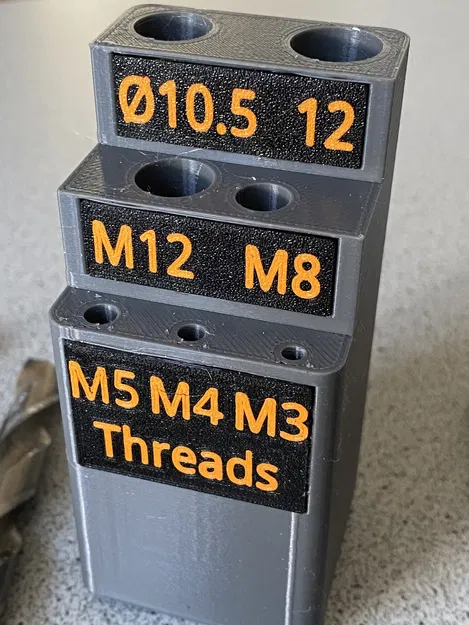 Hộp Gridfinity cho Lỗ Khoan Lõi (cho Ren) - Image 1