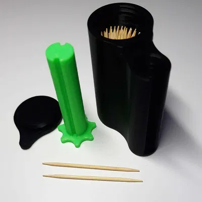 Hộp Đựng Tăm Từ Máy In 3D