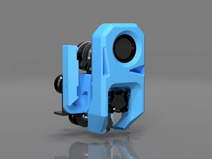 Ống dẫn MAK Vector - Giá đỡ Orbiter V2.0 V6 Volcano cho Creality/Ender 3 - Image 2