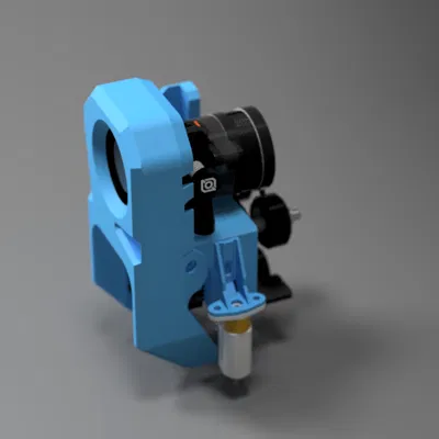 Ống dẫn MAK Vector - Giá đỡ Orbiter V2.0 V6 Volcano cho Creality/Ender 3