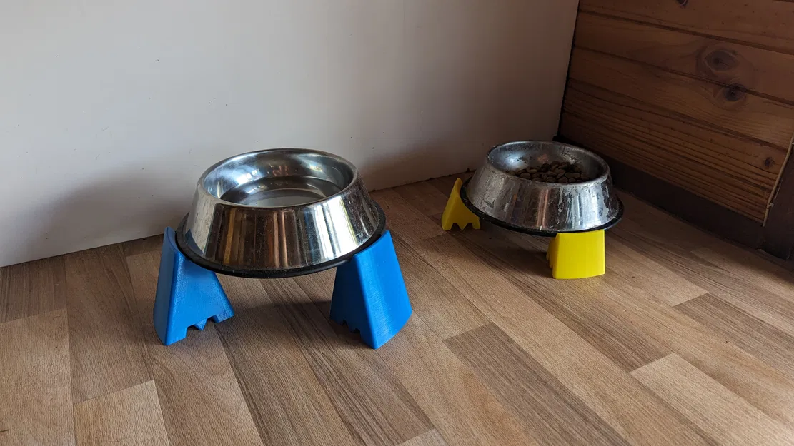 Chân Đế Chén Ăn Thú Cưng Có Thể Xếp Chồng - Image 1