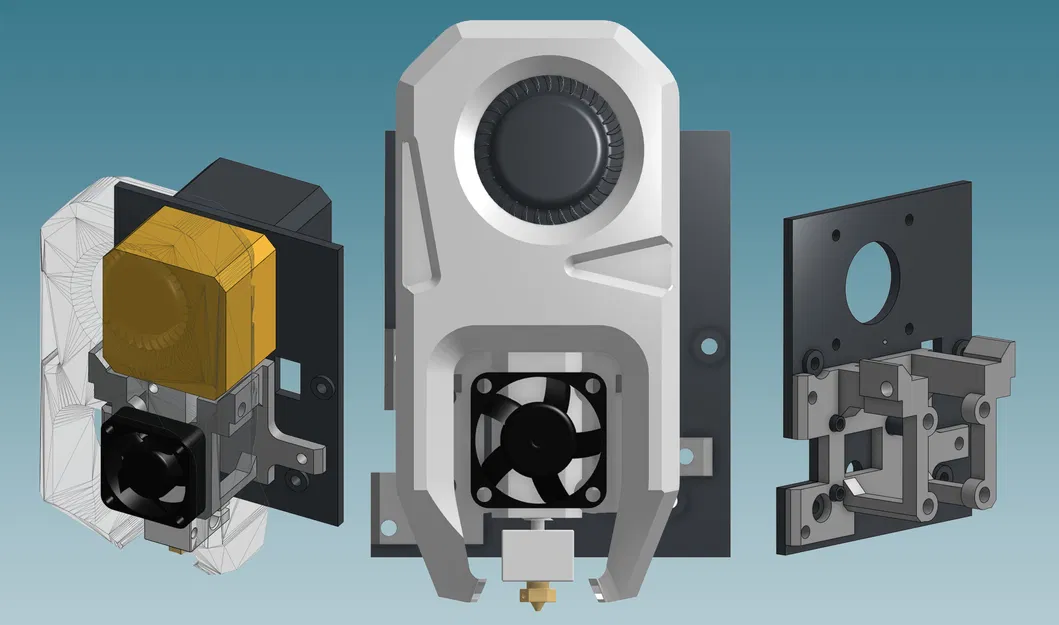 Giá đỡ Kênh gió MAK Vector cho Flying Bear Reborn 2 - Image 1