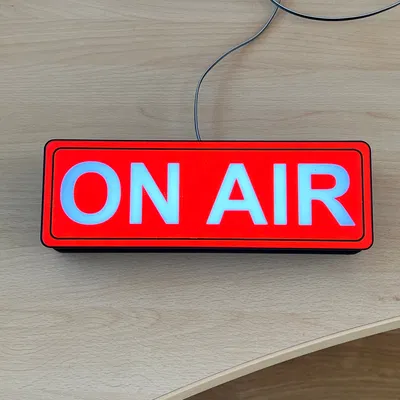 Biển hiệu "ON AIR"