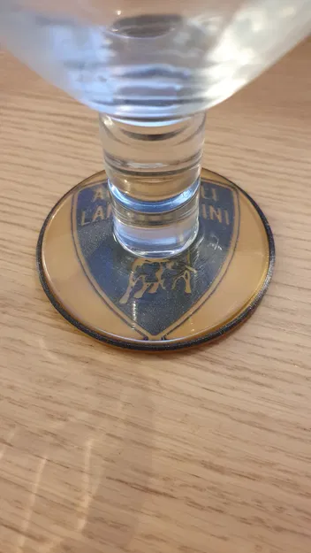 Đế Ly Bia Logo Lamborghini - Image 2