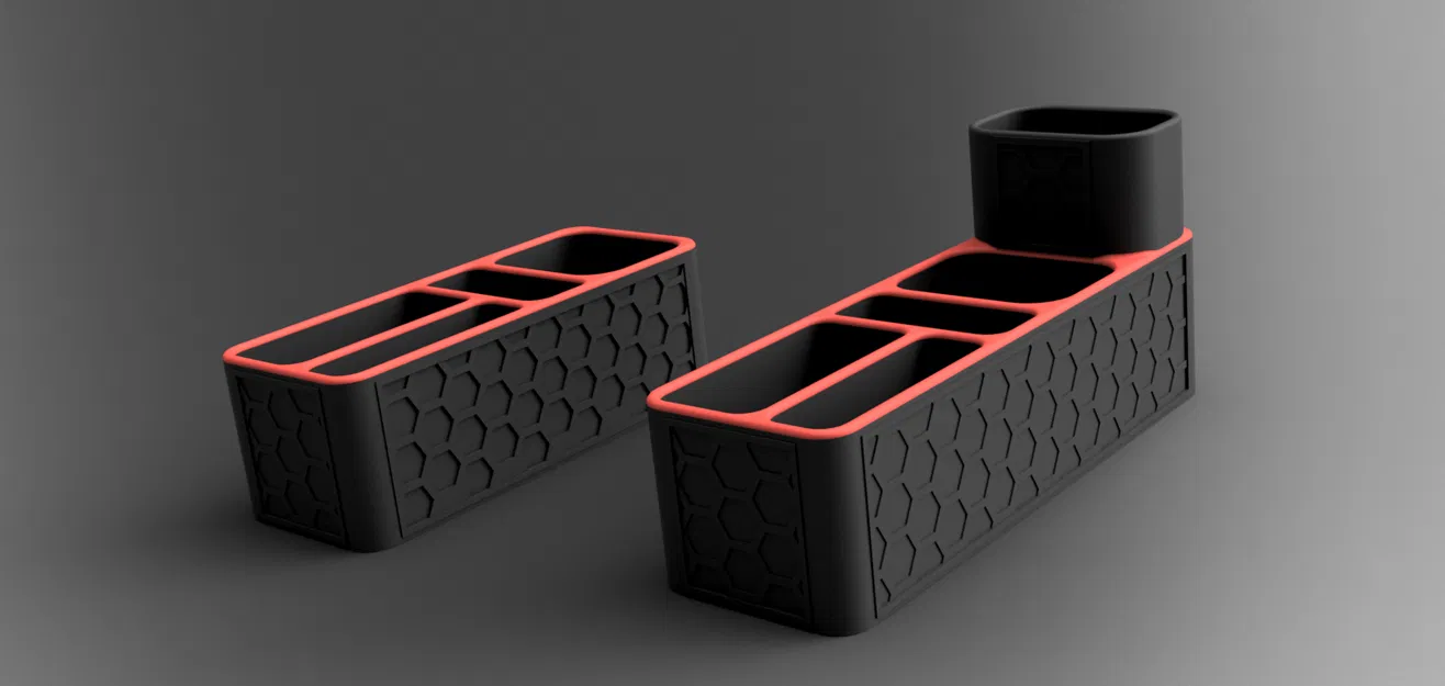 Hộp Đựng Đồ Nha Khoa Phòng Tắm Thiết Kế Lục Giác và Khay Xà Bông Tương Ứng - Image 1