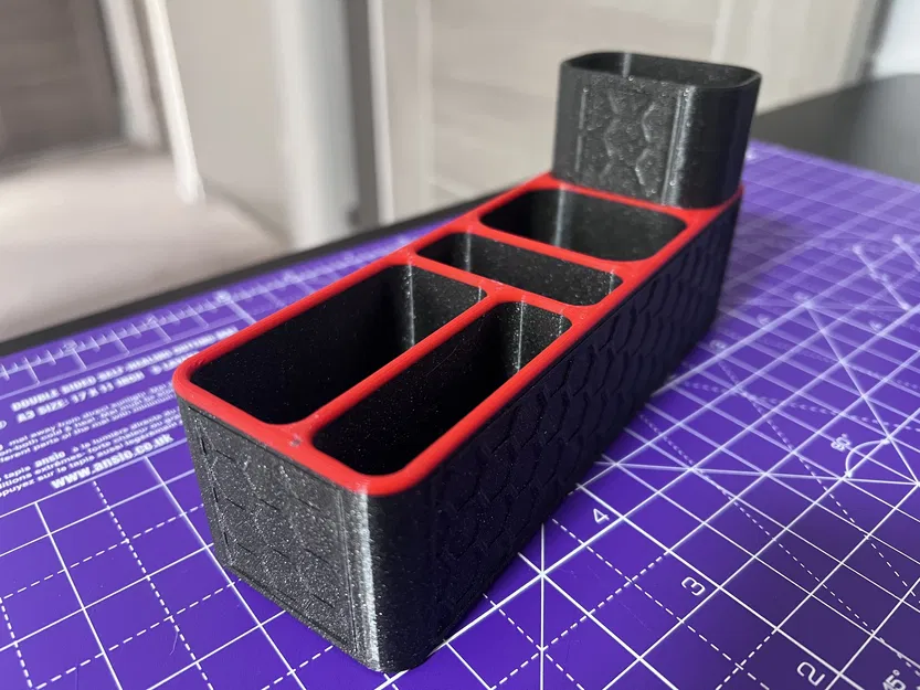 Hộp Đựng Đồ Nha Khoa Phòng Tắm Thiết Kế Lục Giác và Khay Xà Bông Tương Ứng - Image 2