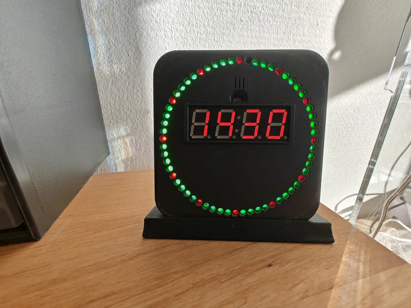 Vỏ cho Đồng hồ LED Xoay DS1302 - Image 1