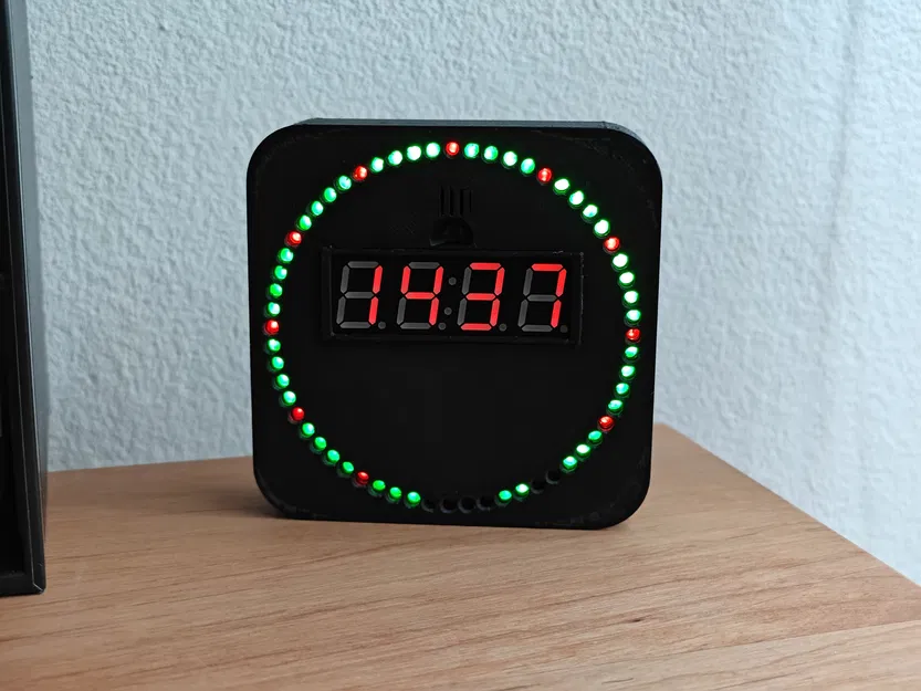 Vỏ cho Đồng hồ LED Xoay DS1302 - Image 2