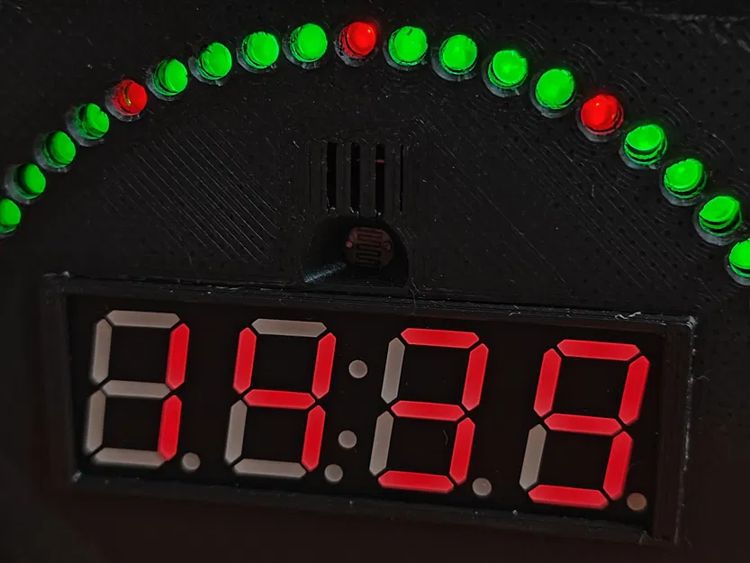 Vỏ cho Đồng hồ LED Xoay DS1302 - Image 3