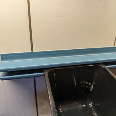 ERNESTO Thớt - Ray Gắn Hộp Đựng Phiên Bản 2 (Bề mặt keo lớn hơn)