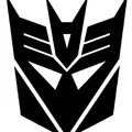 Giá Đỡ Kệ Logo Dcepticons Transformers - Thumbnail 1