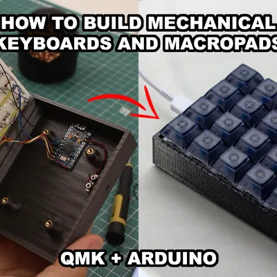 QMK 4x5 Custom Macropad - Arduino Pro Micro USB C