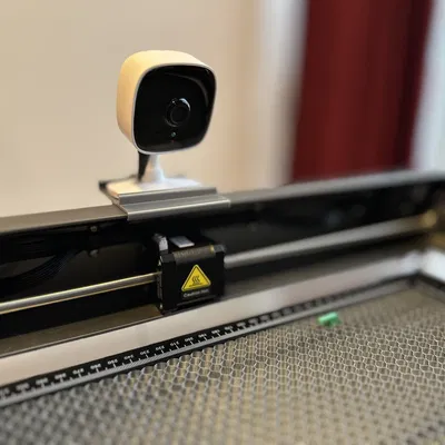 Giá Đỡ Camera Tp-Link Tapo C100 Cho Máy Khắc Laser Creality Falcon 2 Có Chỗ Cài Dụng Cụ Lấy Nét