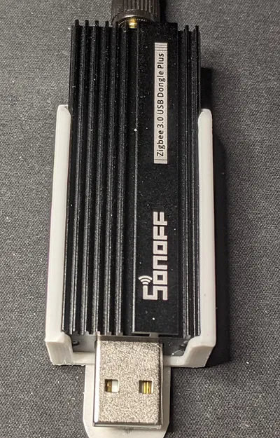 Giá đỡ Sonoff Zigbee 3.0 USB Dongle Plus Bản Remix Thêm Miếng Dán Lệnh và Lỗ - Image 6