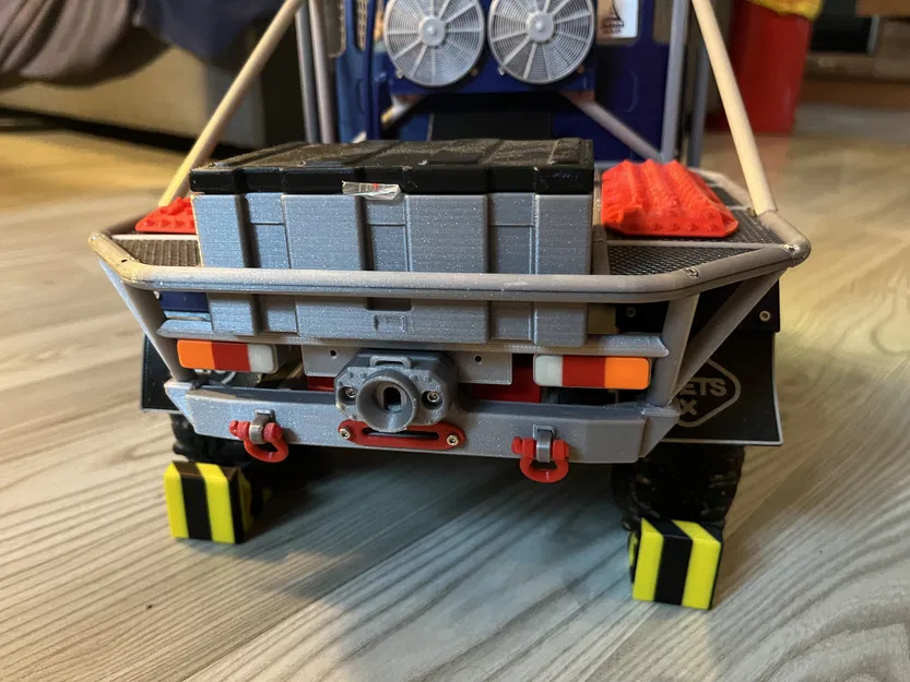 Cản sau xe tải có Móc lái rơ moóc - Image 1