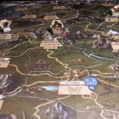 The Witcher: Old World - Kệ giữ token quái vật