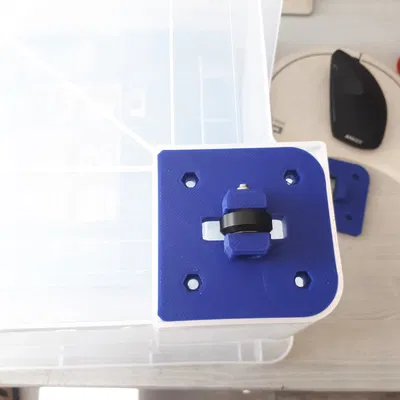 Bánh Xe Cho Hộp Đựng IKEA Samla