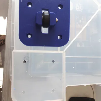 Bánh Xe Cho Hộp Đựng IKEA Samla