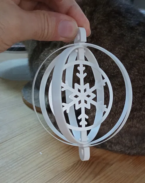 Quả Cầu Giáng Sinh 2D thành 3D - Image 1