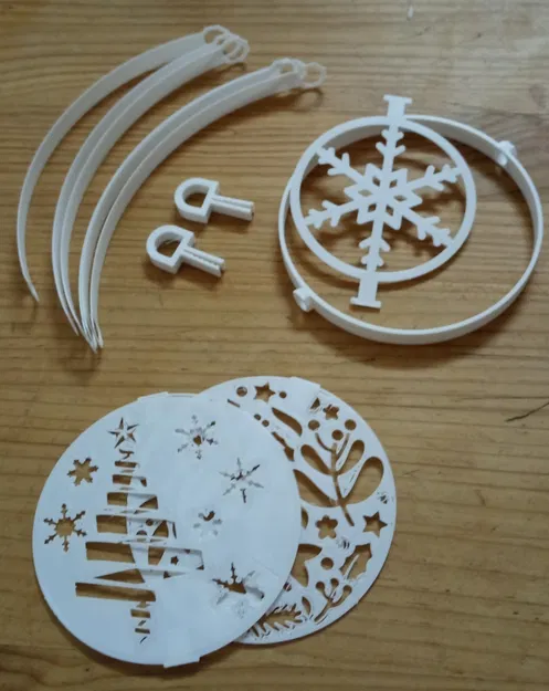 Quả Cầu Giáng Sinh 2D thành 3D - Image 6