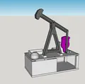 Máy Bơm Dầu Hoạt Động - Mô Hình Bơm Chất Lỏng - Thumbnail 3