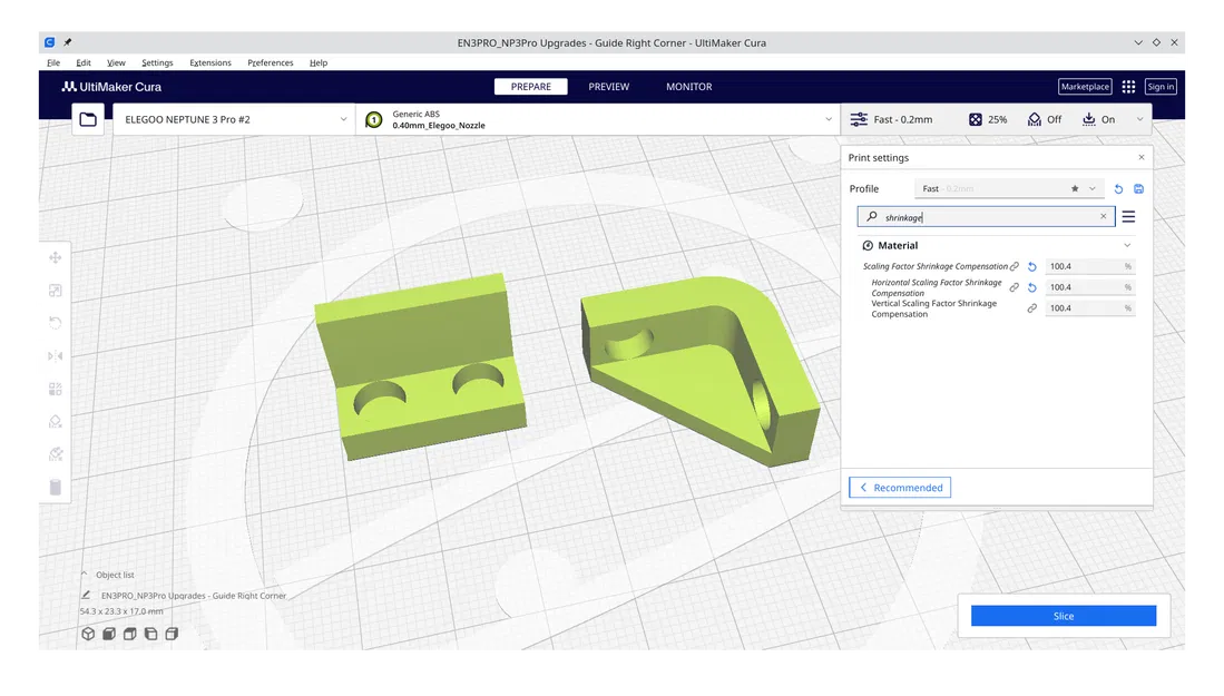 Bộ dẫn hướng khay từ tính cho Tấm PEI máy Neptune 3 Pro/Max/Plus - Image 3