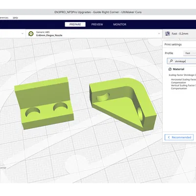 Bộ dẫn hướng khay từ tính cho Tấm PEI máy Neptune 3 Pro/Max/Plus