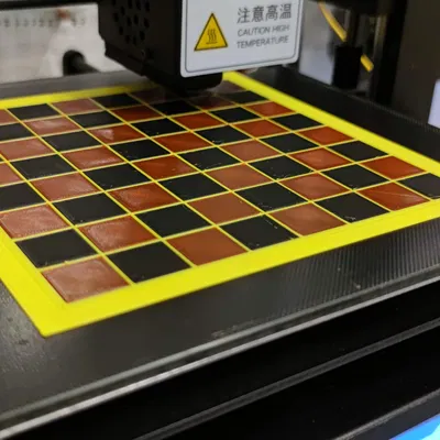 Hướng dẫn in bàn cờ 3D đa sắc màu bằng máy Anycubic Mega S