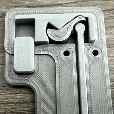 Kẹp Tấm Thép Có Cơ Chế Nút Đẩy Bập Bênh Cho MK3/S