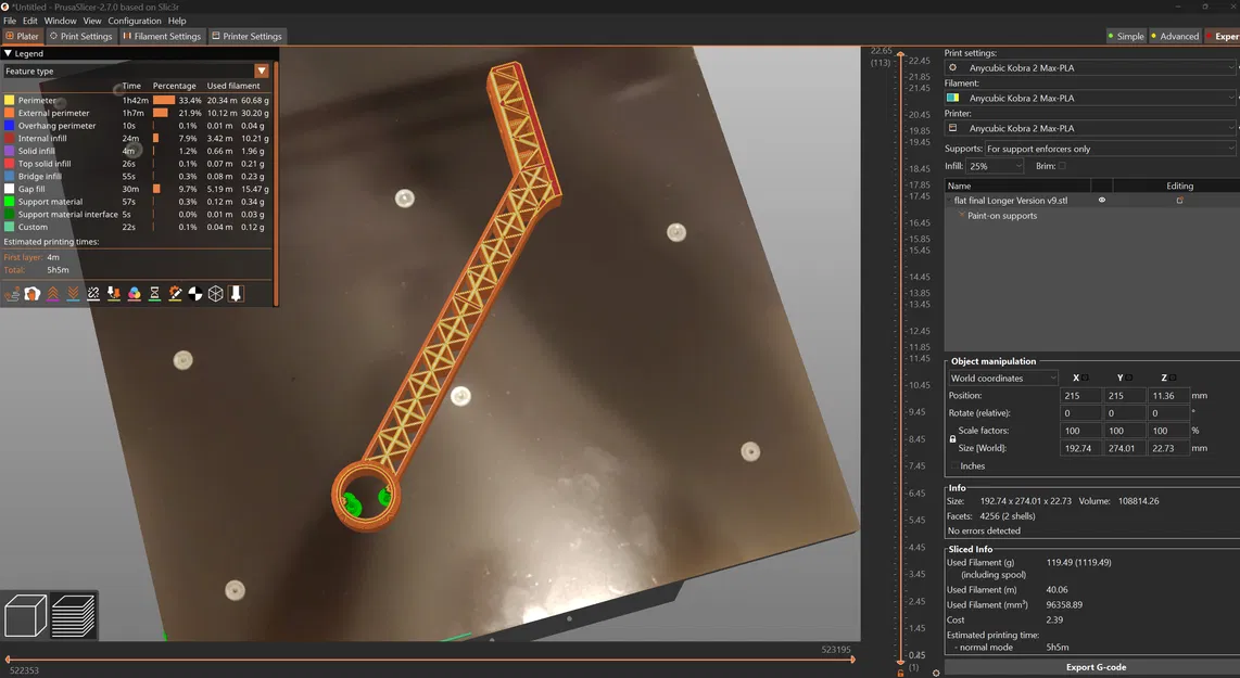 Anycubic Kobra 2 Max "The Crane" Đế Cuộn Dây Gắn Trên Cho 1 hoặc 2 - Image 10