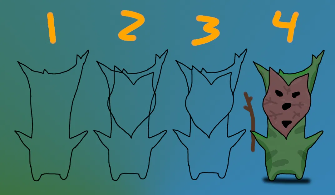 Khuôn Vẽ Korok - Image 1