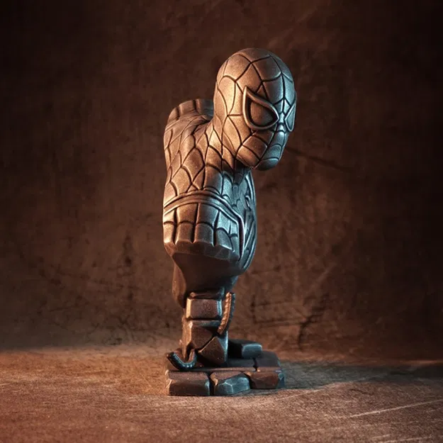 Mô hình Bán thân Người Nhện (STL) - Image 9