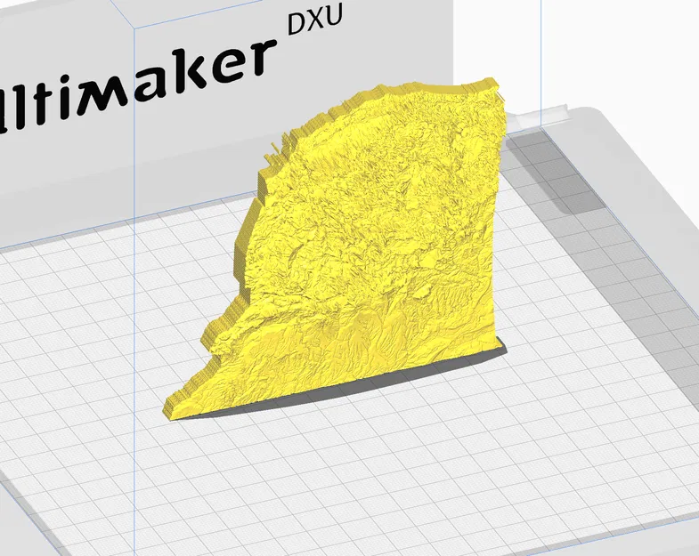 Bản Đồ Địa Hình Liên Bang Hoa Kỳ (Lower 48) Bao Gồm Thủy Hệ + Hồ Sơ Cài Đặt In Cura - Image 8